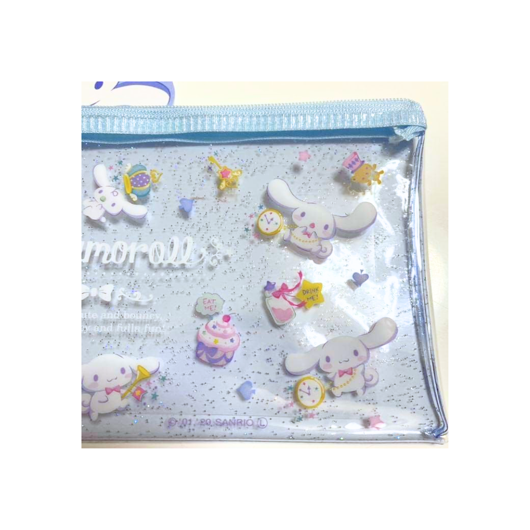 Sanrio - Cinnamoroll - Flat Glitter Pouch image 1