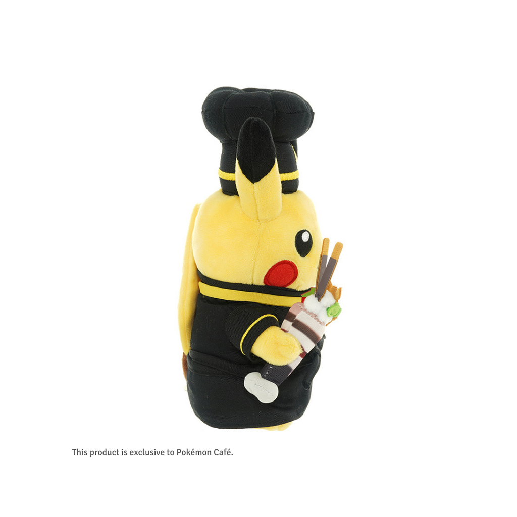 Pokémon Café - Pâtissier Pastry Cook Pikachu 8" Plush Toy image 2