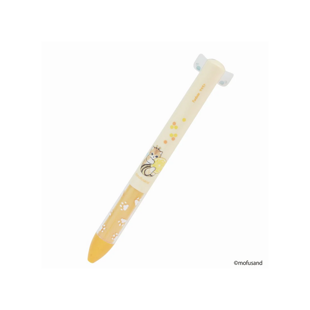 Mofusand - Made in Japan - 2-color Ballpoint Pen (Bee Cat) image 2