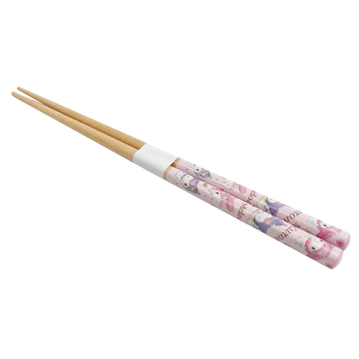 Sanrio – My Melody x Kuromi - Wooden Chopsticks (21cm) image 0