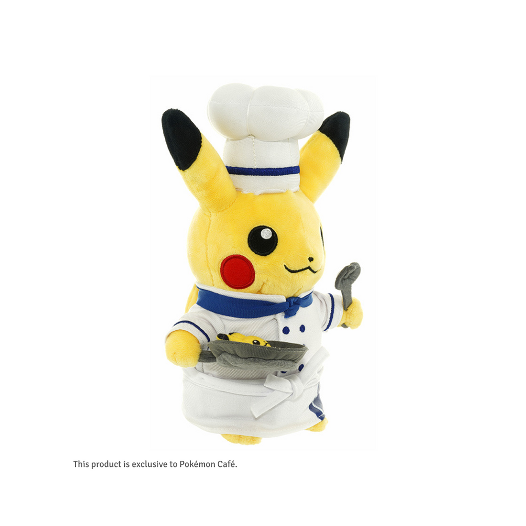 Pokémon Café - Chef Pikachu 8" Plush Toy image 1