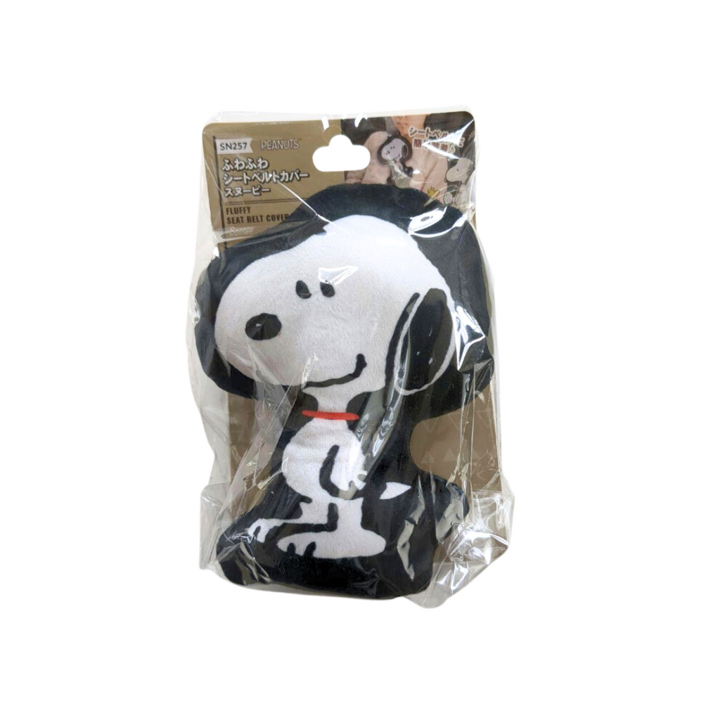 Snoopy - Fluffy Seat Belt Cover image 0