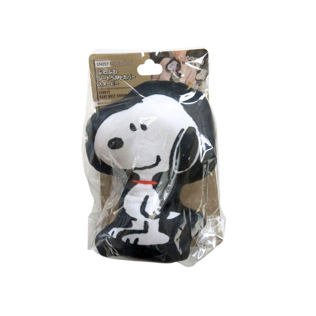 Snoopy - Fluffy Seat Belt Cover image 0