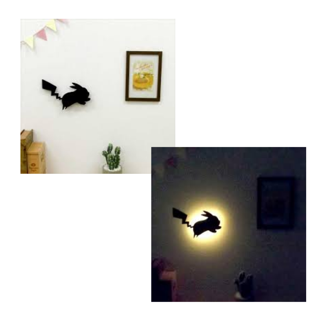 Pokémon - Pikachu - LED Wall Light image 3
