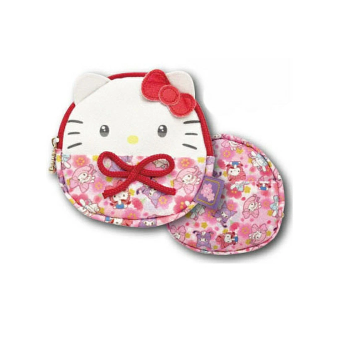 Sanrio - Hello Kitty - Japanese Patterns Small Pouch image 0