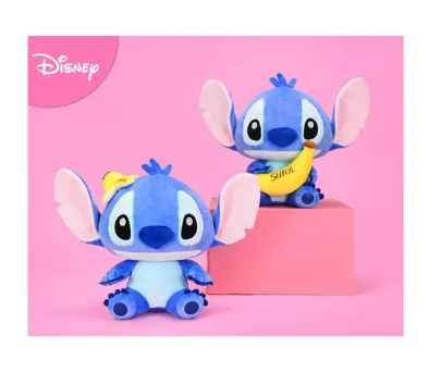 Disney - Stitch - 6" Plush Toy (Design A/B) image 0