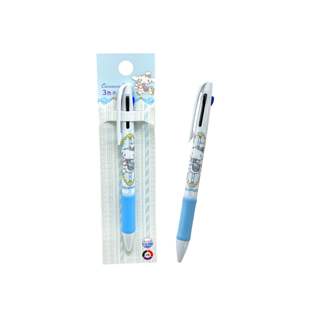 Sanrio - Cinnamoroll - 3 Color Ballpoint Pen 0.7mm image 1