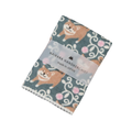 Kontex - Made in Japan - Haikara Cotton Handkerchief - Shiba Inu (Green)