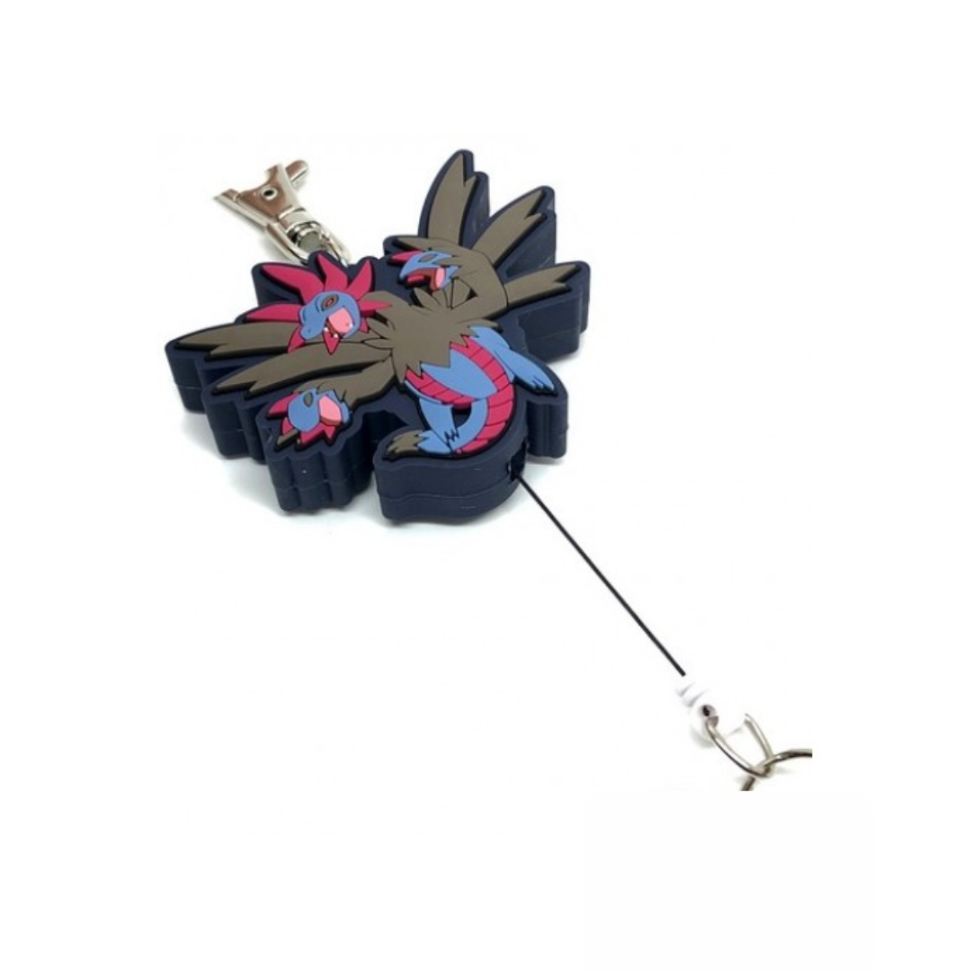 Pokémon - Hydreigon - Rubber Reel Key Holder