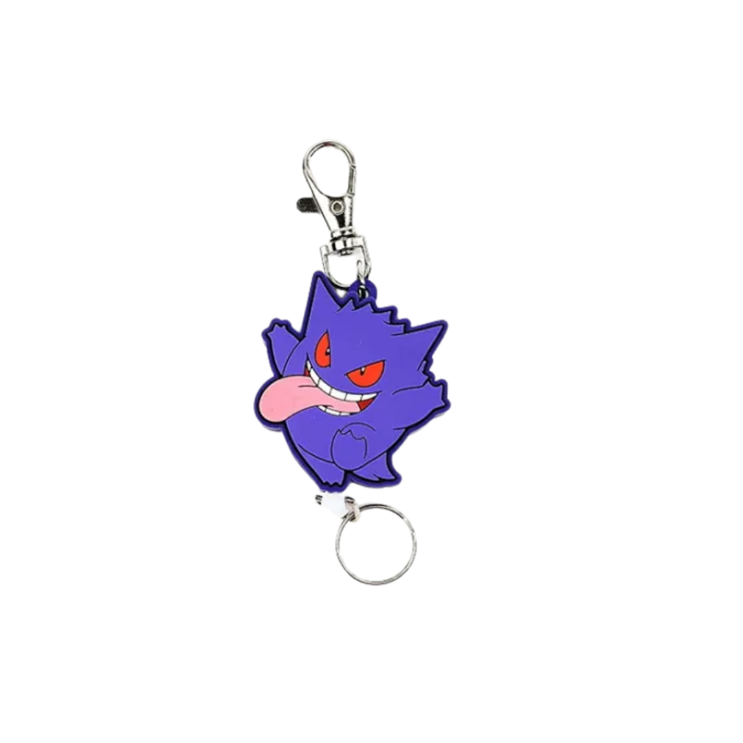 Pokémon - Gengar - Rubber Reel Key Holder