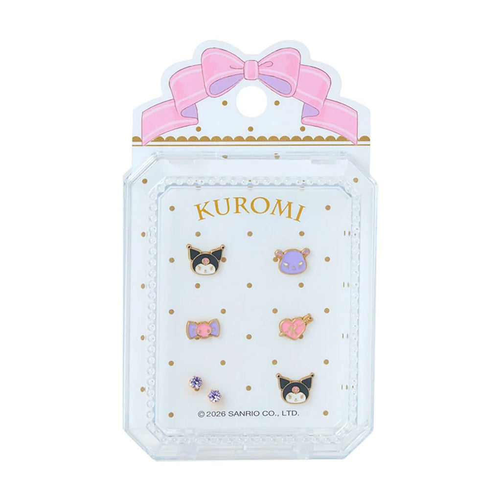 Sanrio - Kuromi｜7 Piece Earrings Set