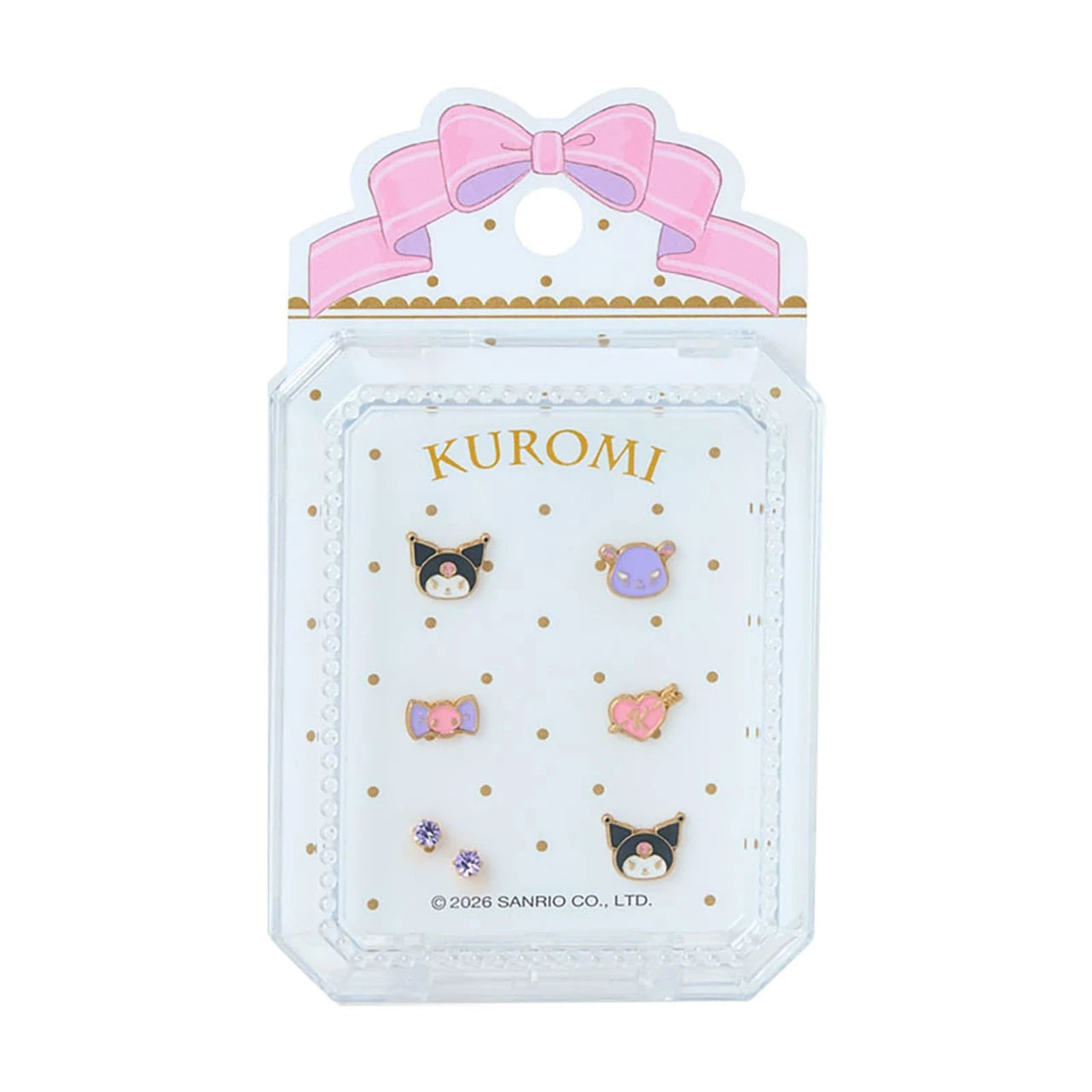 Sanrio - Kuromi｜7 Piece Earrings Set