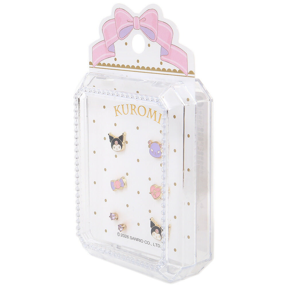 Sanrio - Kuromi｜7 Piece Earrings Set