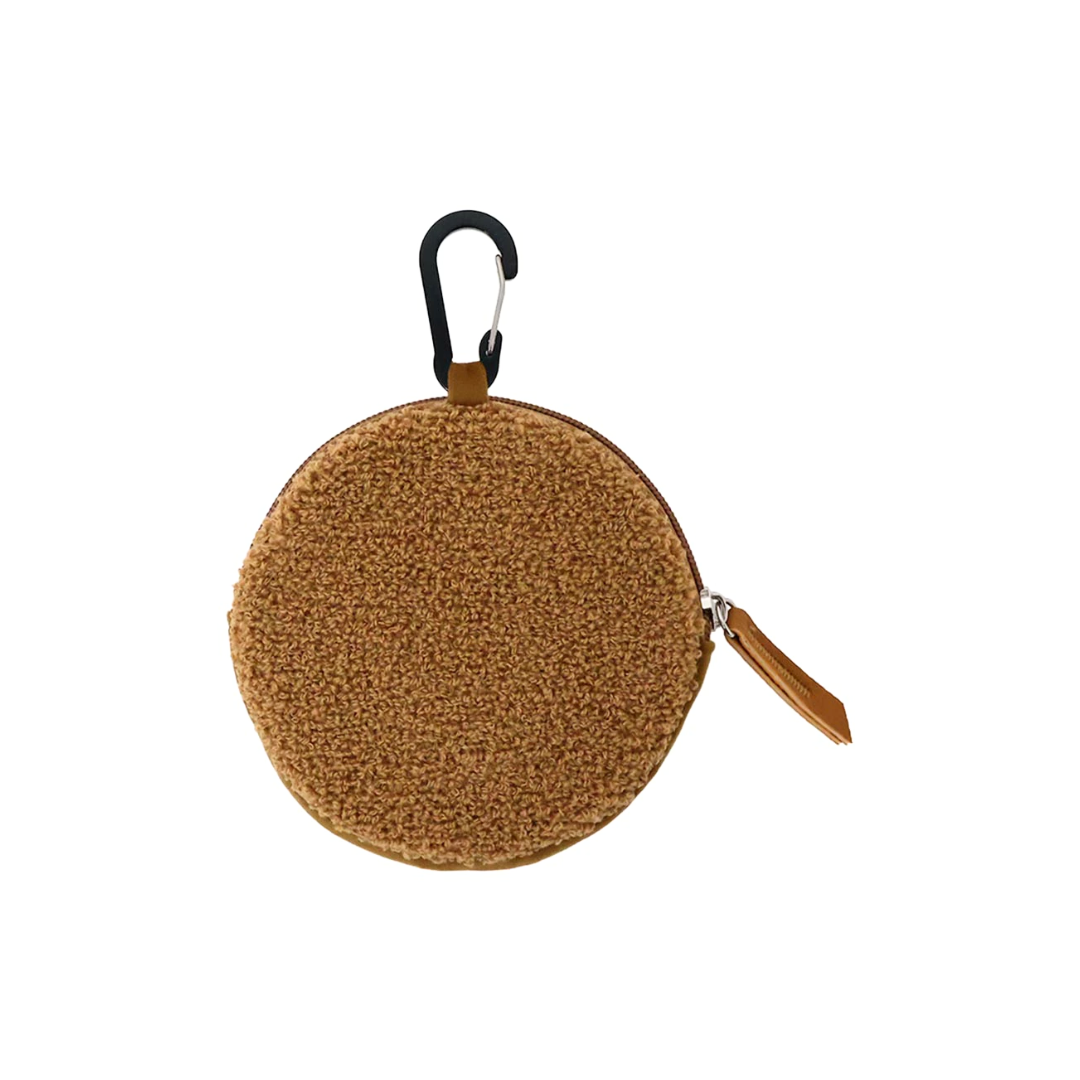 Sanrio - Hello Kitty - Leopard Print Circle Pouch with Carabiner