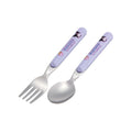 Sanrio - Kuromi - Japan SKATER Spoon & Fork Set image 0