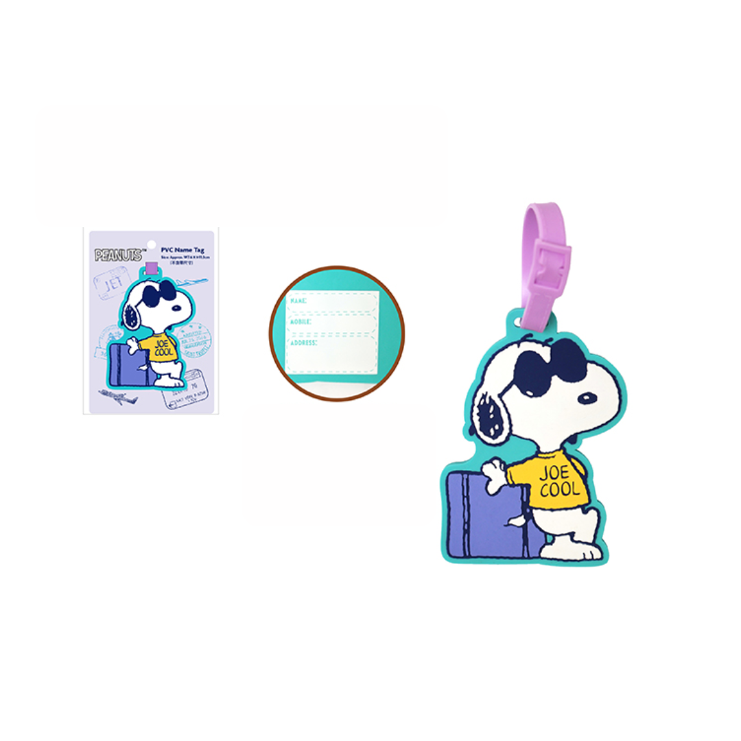 Snoopy - Soft PVC Luggage Tag