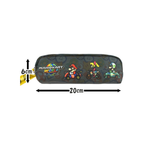 Super Mario - Zipper Pencil Case Mario Brothers (Black Kart World)