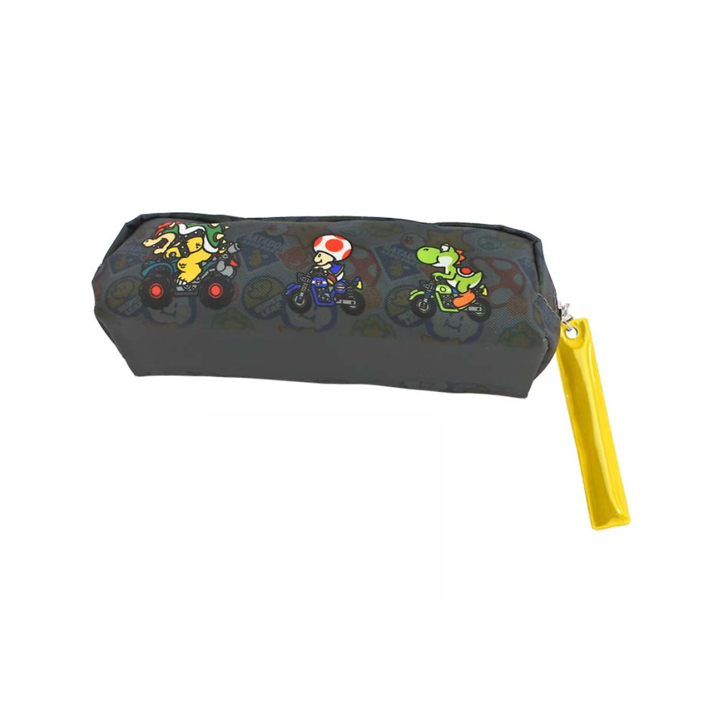 Super Mario - Zipper Pencil Case Mario Brothers (Black Kart World)