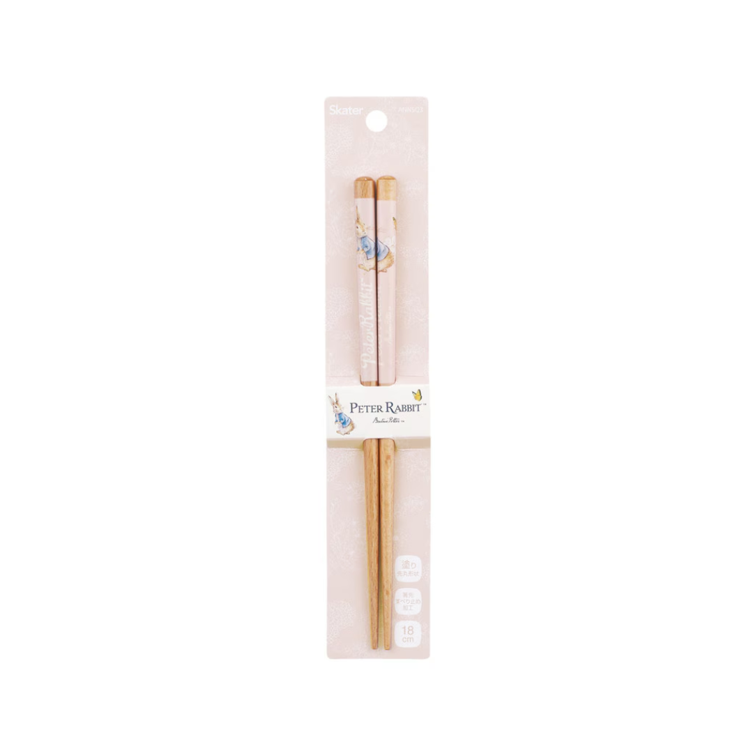 Peter Rabbit - Japan Skater - 18cm Wooden Chopsticks