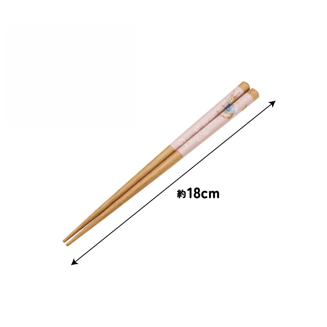 Peter Rabbit - Japan Skater - 18cm Wooden Chopsticks