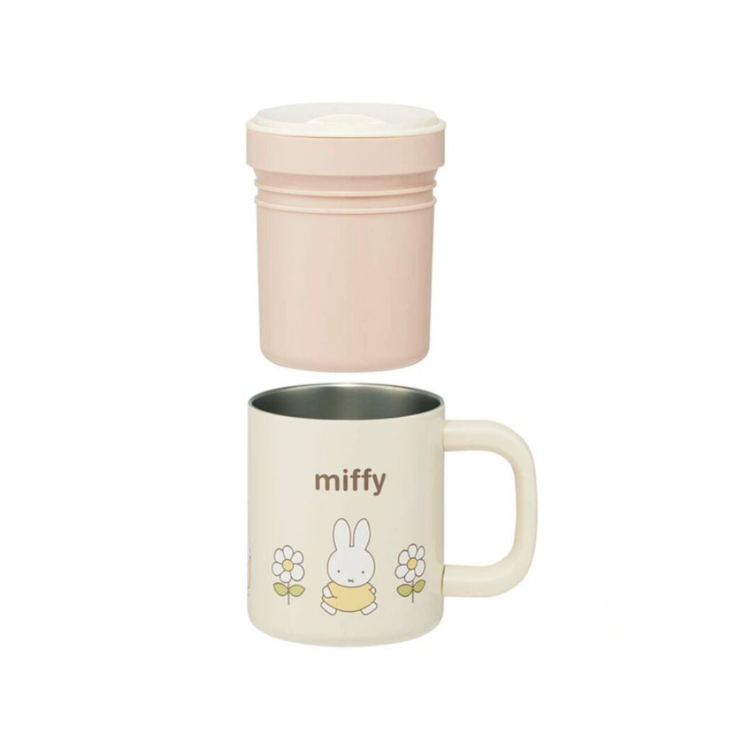Miffy - Japan SKATER｜Stainless Steel Mug with Inner Cup