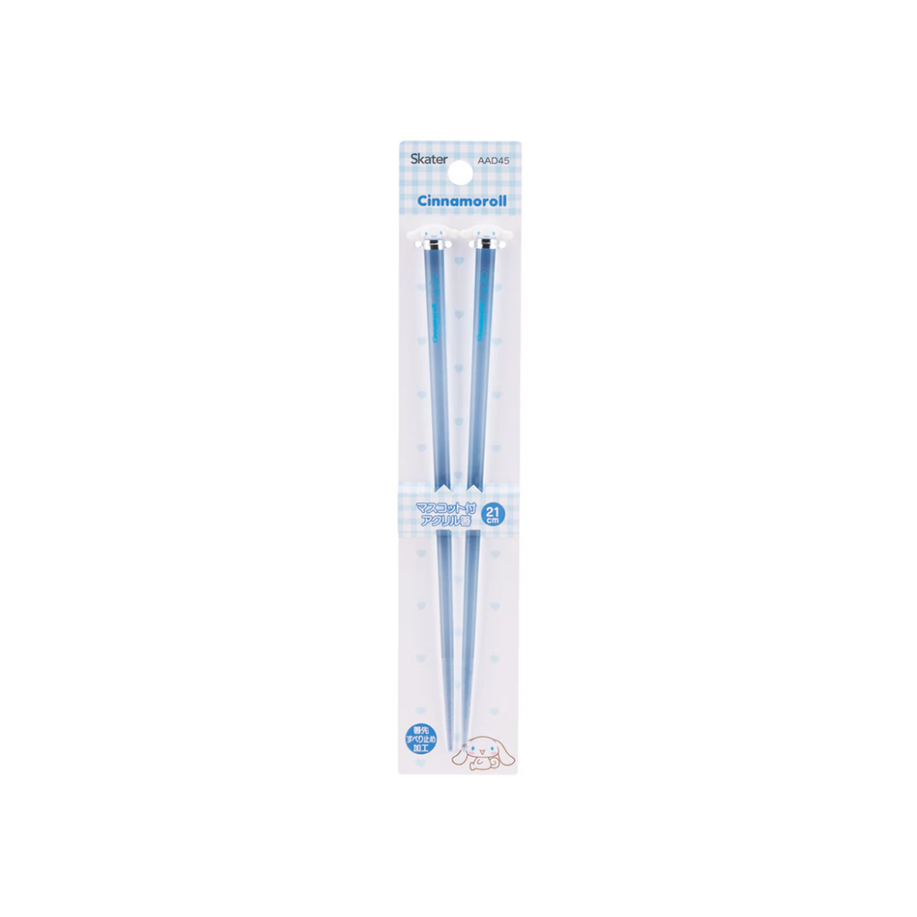 Sanrio - Cinnamoroll - Japan Skater - 21cm Acrylic Chopsticks with moscot