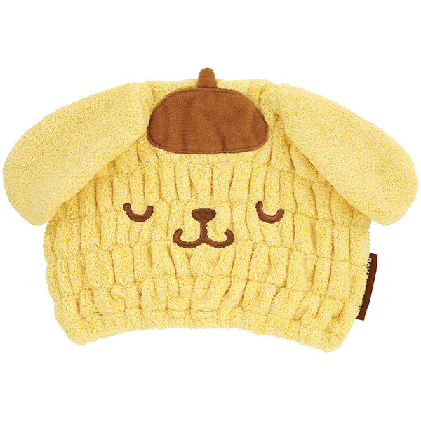 Sanrio Pompompurin - Japan SKATER｜Quick Dry Towel Hair Cap