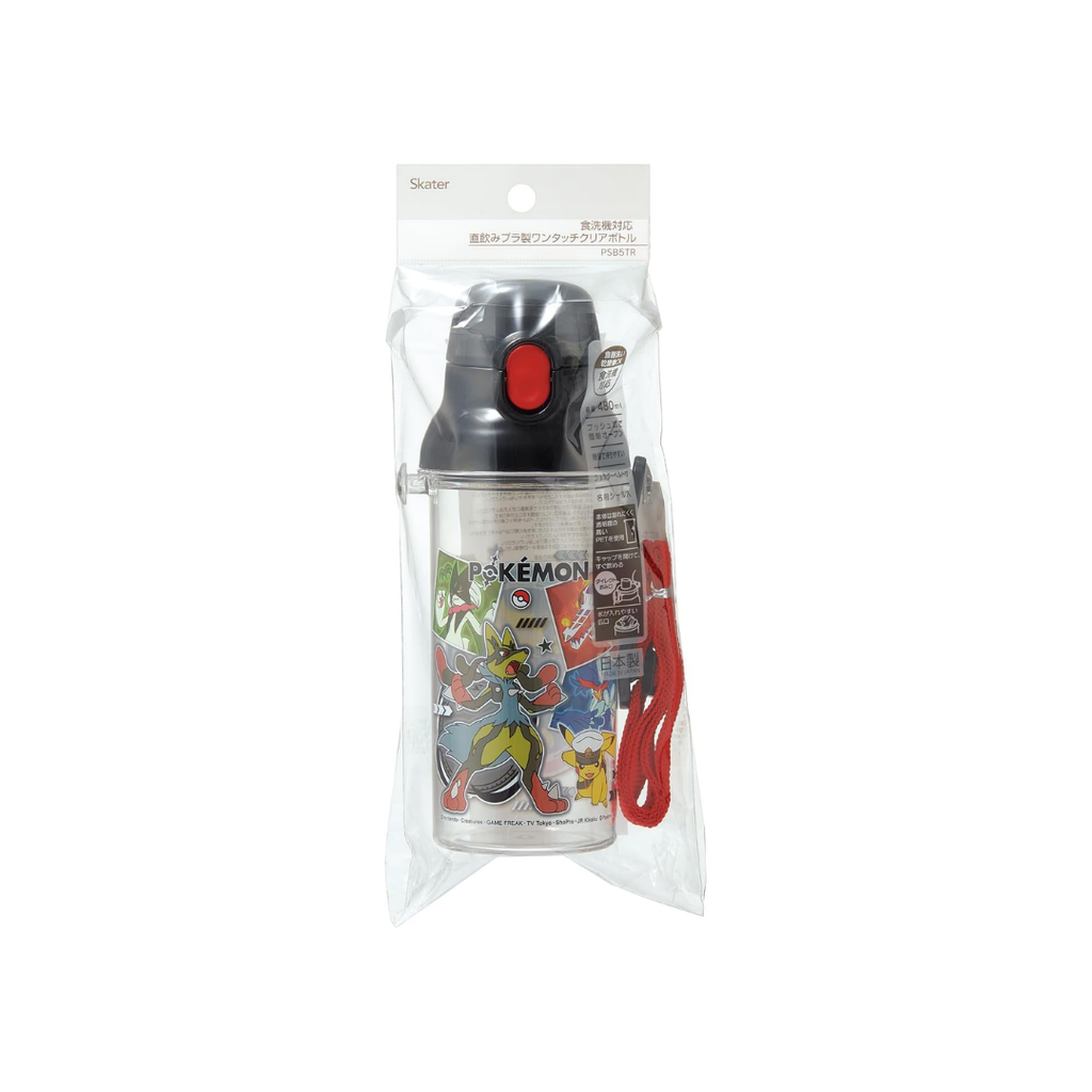 Pokémon - Japan Skater｜Direct Drink Water Bottle (480ml)