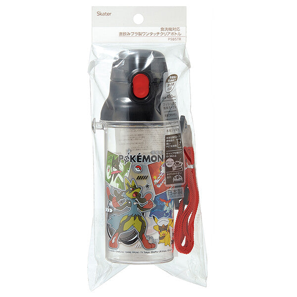Pokémon - Japan Skater｜Direct Drink Water Bottle (480ml)