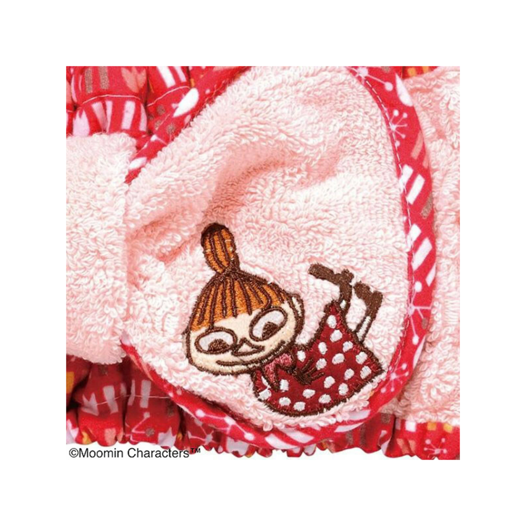 Moomin - Embroidery Bow Face Wash Headband (Pink)