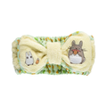 Studio Ghibli - My Neighbor Totoro - Embroidery Bow Face Wash Headband (Yellow - Acorns and Leaves))