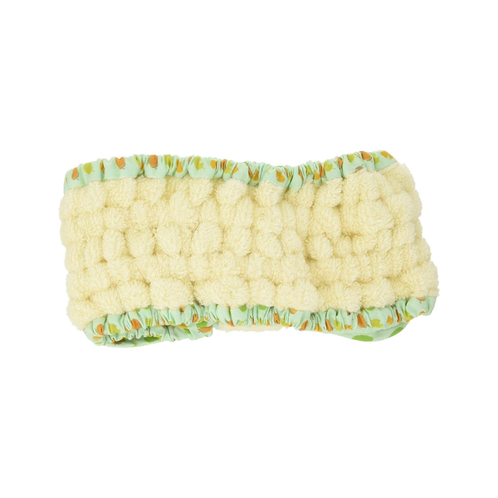 Studio Ghibli - My Neighbor Totoro - Embroidery Bow Face Wash Headband (Yellow - Acorns and Leaves))