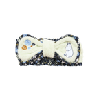 Moomin - Embroidery Bow Face Wash Headband (Green)