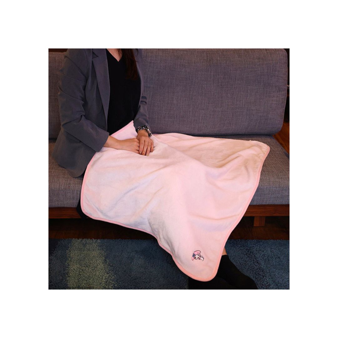 Sanrio - My Melody｜Fleece Blanket Throw with Bag