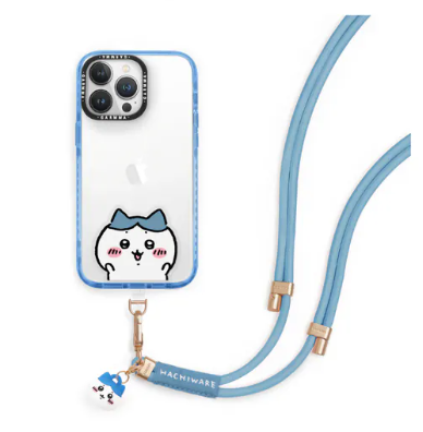 Chiikawa - Mobile Phone Shoulder Strap in Blue - Hachiware image 0