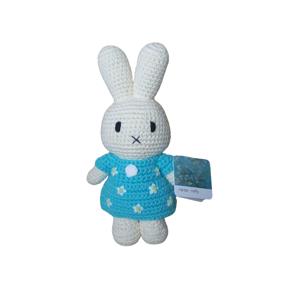Miffy x Van Gogh “Almond Blossom” Hand-Crocheted Doll image 0