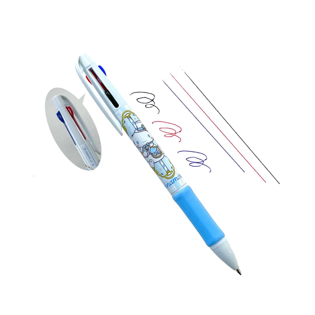 Sanrio - Cinnamoroll - 3 Color Ballpoint Pen 0.7mm image 0