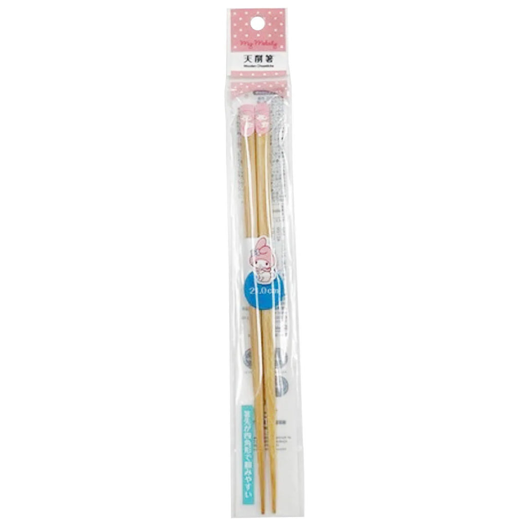 Sanrio – My Melody - 21cm Bamboo Tensuke Chopsticks image 1