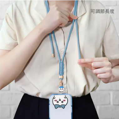 Chiikawa - Mobile Phone Shoulder Strap in Blue - Hachiware image 4