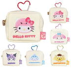 Sanrio｜Embroidered Mini Pouch with Carabiner