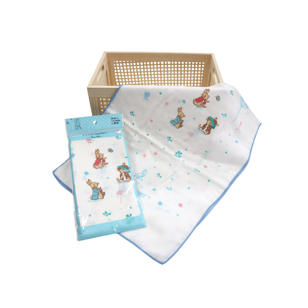 Peter Rabbit - Made in Taiwan - Muslin Cotton Cloth (Set of 3 - Random Shipping of Designs)
