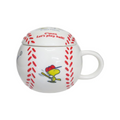 Snoopy - Woodstock - Porcelain Mug / Baseball image 0
