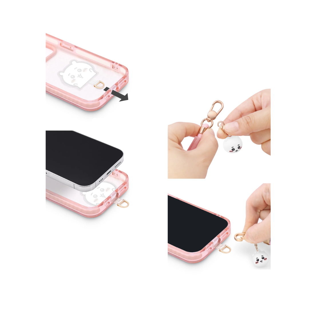 Chiikawa - Mobile Phone Shoulder Strap in Pink – Chiikawa image 3