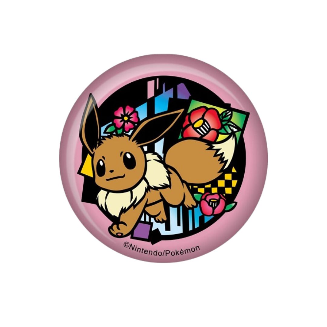 Pokémon - Eevee - Japanese Paper Can Badge image 0