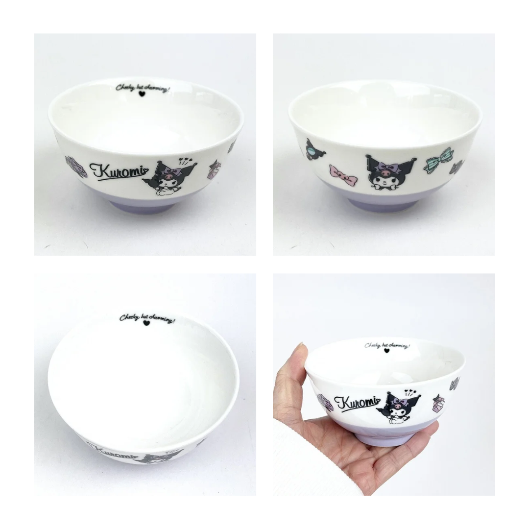 Sanrio - Kuromi - Ceramic Bowl (300ml) image 1