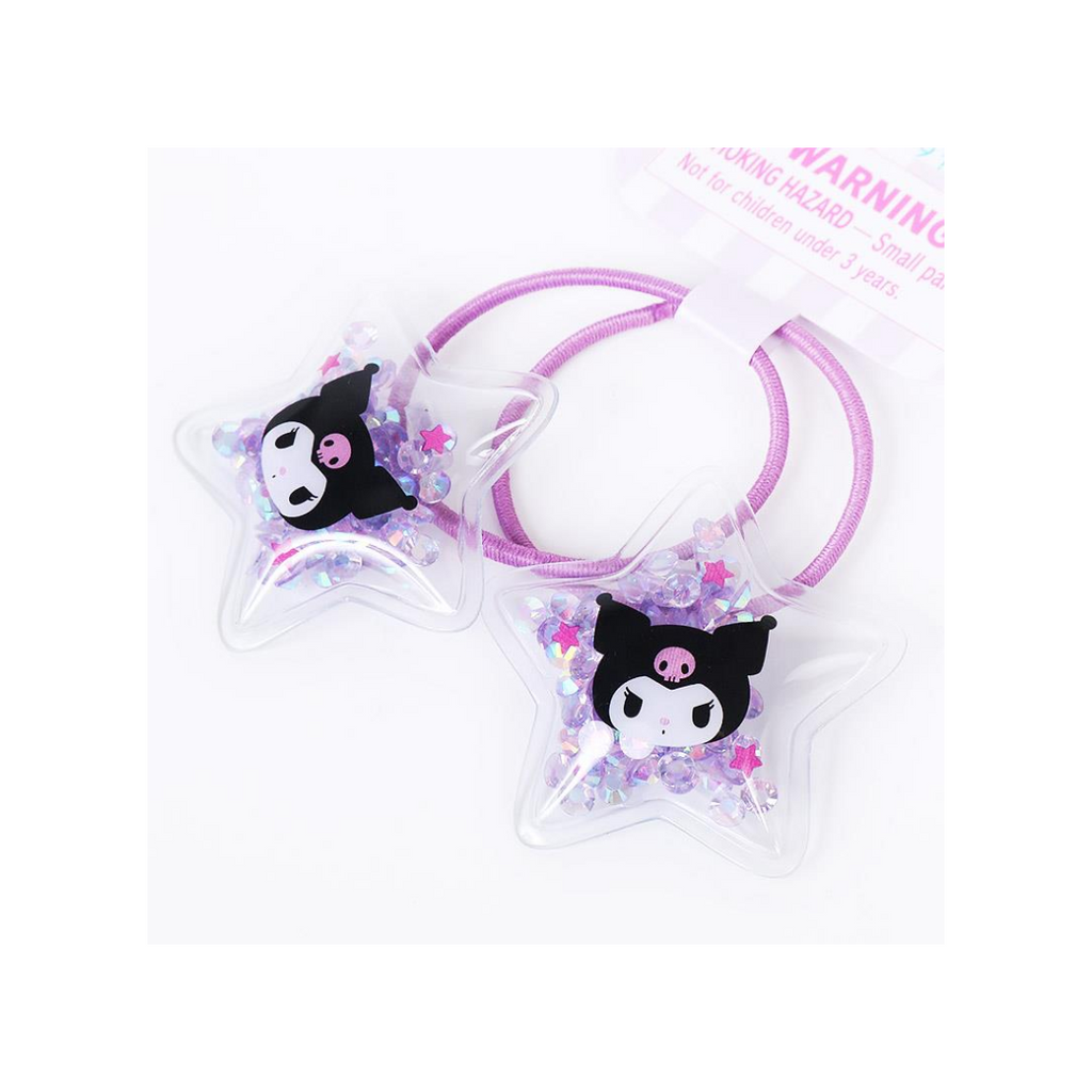 Sanrio - Kuromi - Kids Hair Bubble  (Set of 2) image 1