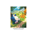 Pokémon TCG - Kanto Adventure Pikachu & Snorlax Card Sleeves  (64 sleeves) image 0