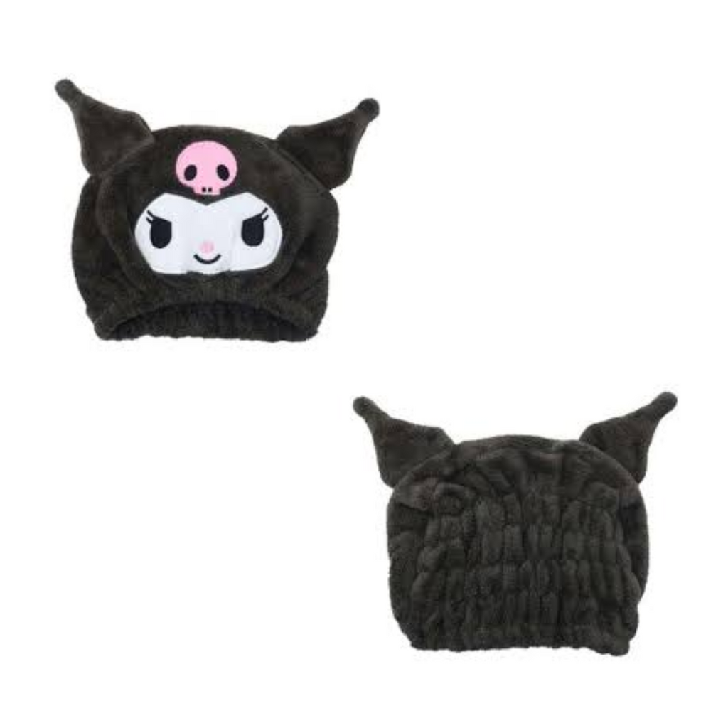 Sanrio - Kuromi - Quick Dry Towel Hair Cap image 1