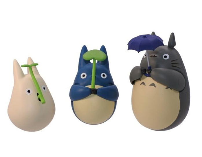 Studio Ghibli - My Neighbor Totoro - Roly-Poly Toy - Medium/Blue image 4