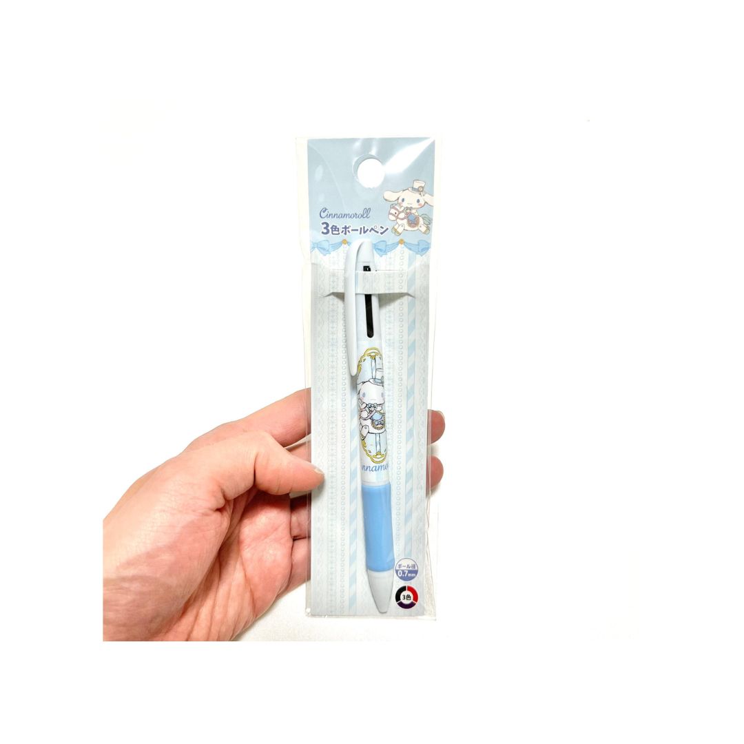 Sanrio - Cinnamoroll - 3 Color Ballpoint Pen 0.7mm image 2